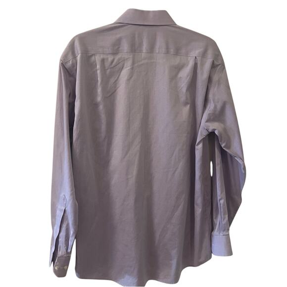 Marks & Spencer Lilac Purple Button Down Shirt 15.5" - Picture 2 of 7
